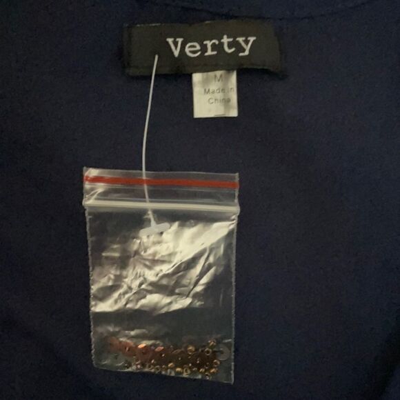 VERTY Beaded Sequins Over The Knee Dress Size Medium - Picture 8 of 9